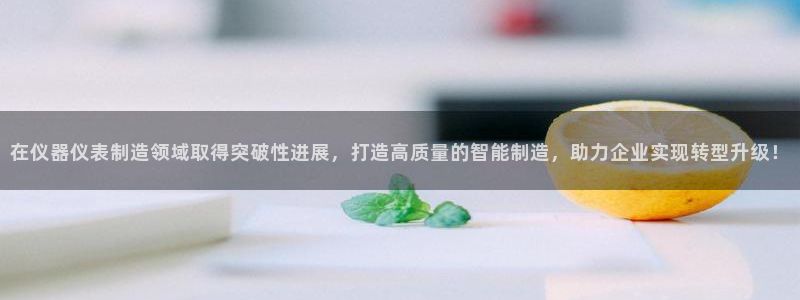 cq9电子娱乐平台在线：在仪器仪表制造领域取得突破性进展，打