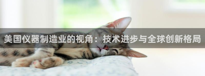 传奇电子cq9官网：美国仪器制造业的视角：技术进步与全球创新