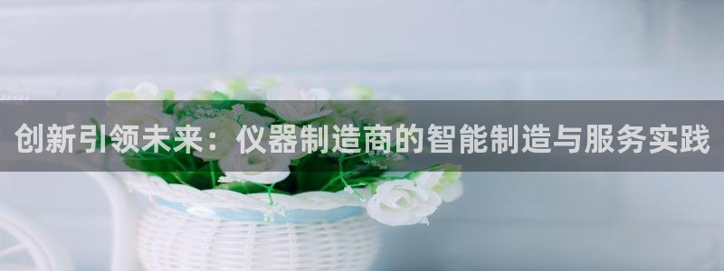 CQ9电子平台APP：创新引领未来：仪器制造商的智能制造与服