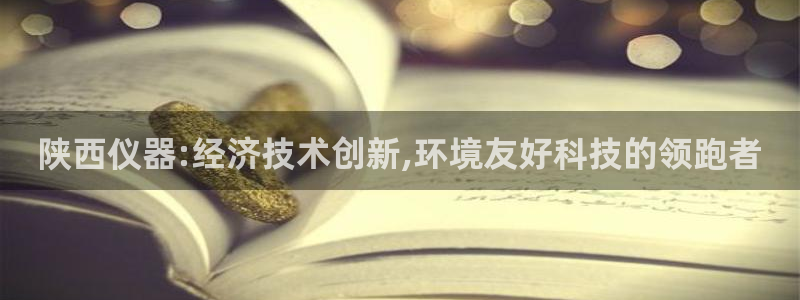 cq9电子跳高高网站：陕西仪器:经济技术创新,环境友好科技的