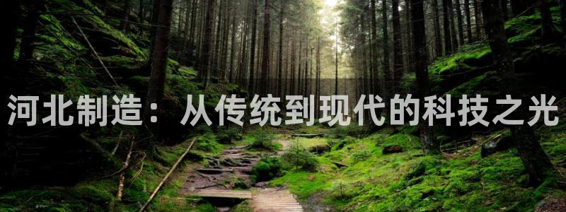 传奇cq9电子在线官网：河北制造：从传统到现代的科技之光