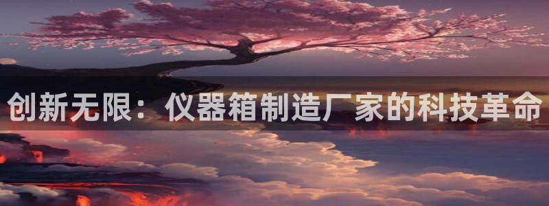 cq9电子宙斯怎么玩：创新无限：仪器箱制造厂家的科技革命