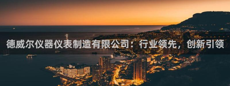 CQ9电子注单号：德威尔仪器仪表制造有限公司：行业领先，创新